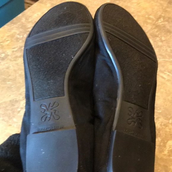 Vera Wang Peep-Toe Ballet Flats - Picture 4 of 5